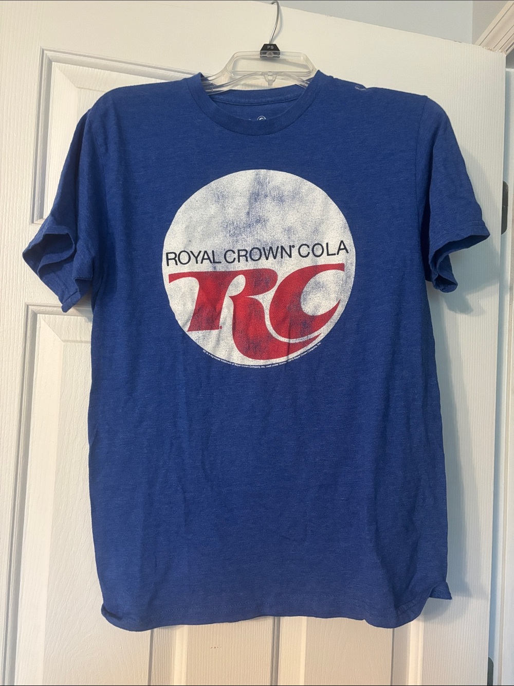 Royal Crown Cola RC Logo Short Sleeve Tee in Blue